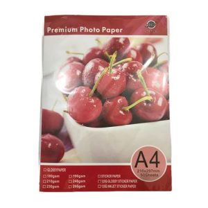 A4 Photo paper 135g glossy sticker 50 Sheets