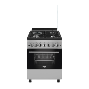Von Cooker 3 Gas + 1 Electric - VCF553131NFS, Silver