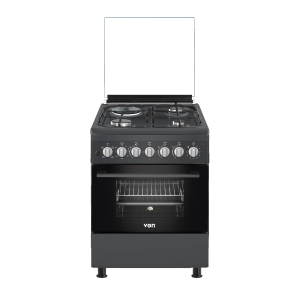 Von Cooker 3 Gas + 1 Electric - VCF553141FFG, Graphite Grey