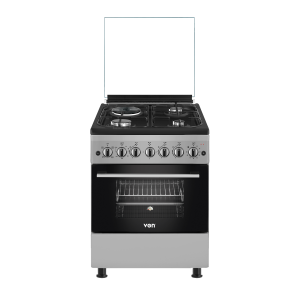 Von Cooker 3 Gas + 1 Electric - VCF553141NFS, Silver