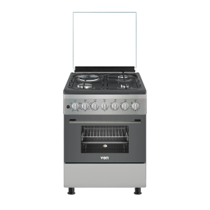Von Cooker 3 Gas + 1 Electric - VCF553161FFD, Dove Grey