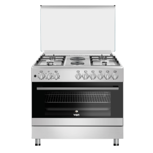 Von Cooker 4 Gas + 2 Electric - VCF964271FFX, Semi-Inox
