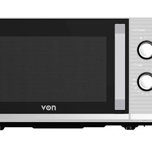 Von VAMS-22MGX Mechanical Microwave Oven Solo 20L – Silver