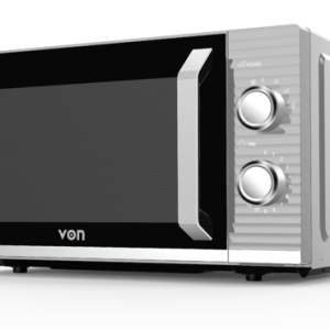 Von VAMS-22MGX Mechanical Microwave Oven Solo 20L – Silver